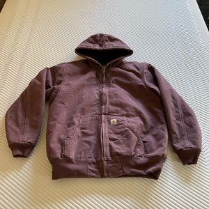Lilac/purple Carhartt heavy duty coat